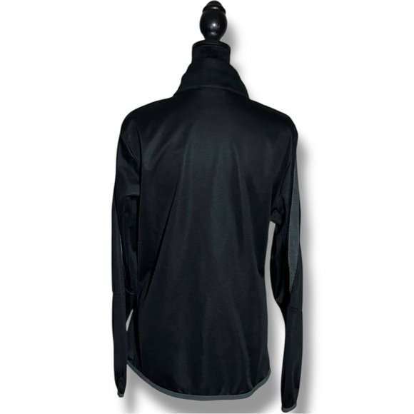 Nike Women’s Black With Grey Details Full-Zip Lightweight Sports Jacket - Picture 8 of 16
